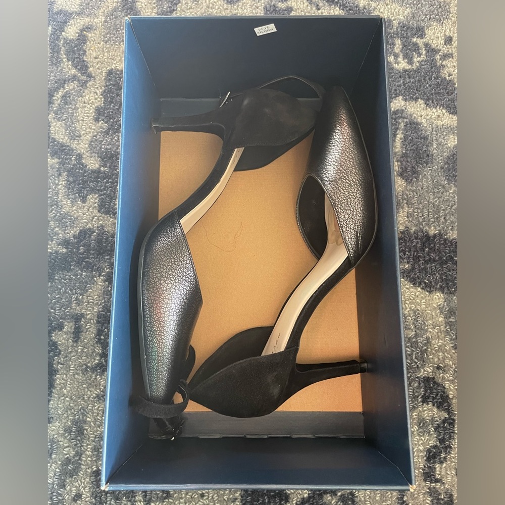 Cole Haan SayBrook Pump ll Black/Black Suede 9.5